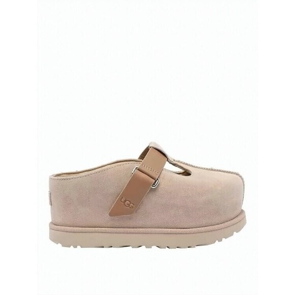 Ugg Suede Mule Slippers With Buckle Detail And Eva Sole - NWT